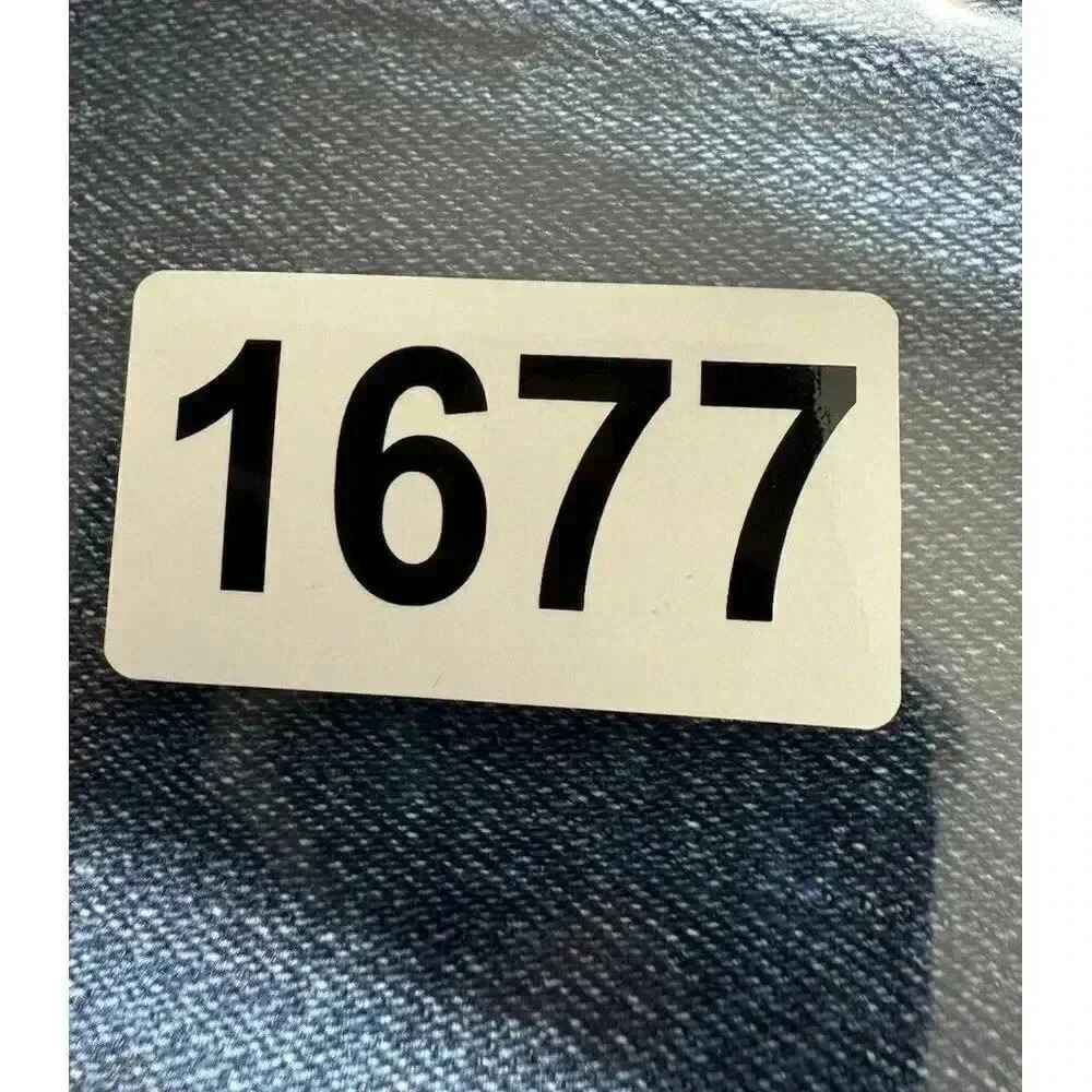 American Eagle Jeans Women's Sz 4 Skinny Low Rise Embellished Pockets Blue Denim - Picture 9 of 9